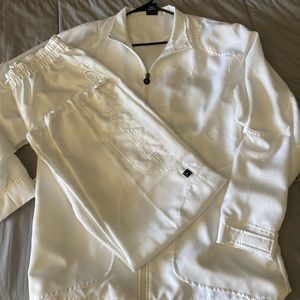 Vintage Jordan Nike Air track suit all white 🔥